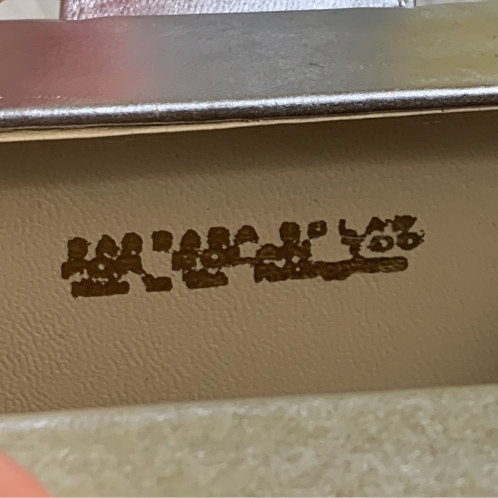 Vintage Barbara Bolan Metallic Ombre Geometric Shoulder Bag - Picture 2 of 16